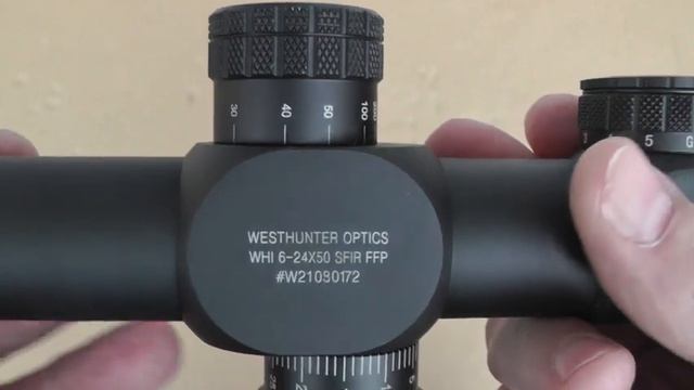 Прицел WestHunter 6-24x50. FFP. Обзор.