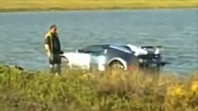 Утопил Бугатти Вейрон Bugatti Veyron за 1.6 млн Евро! смотреть онлайн