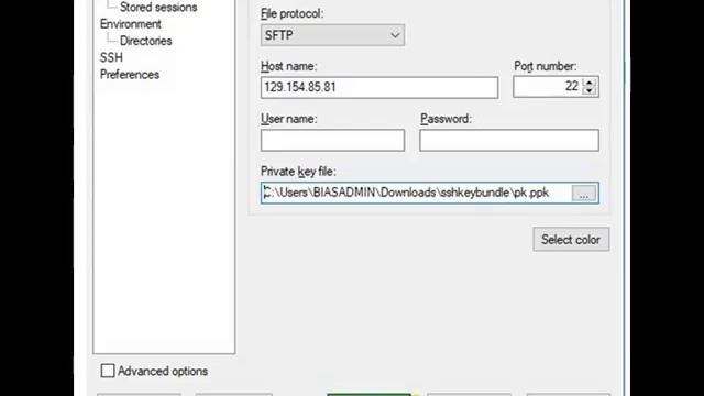 Steps for connecting oracle cloud environment through winscp смотреть онлайн