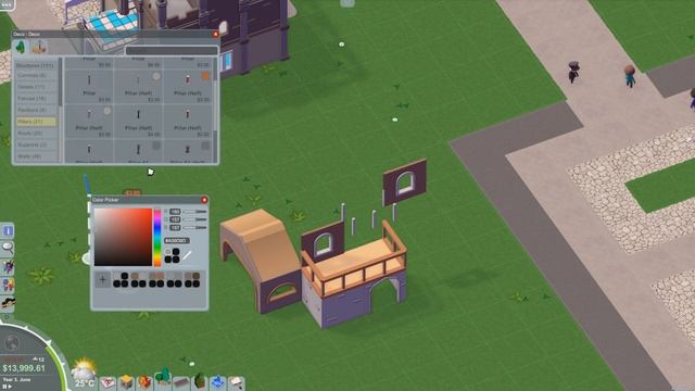 Parkitect: Zone Experience - Episode 1 - Medieval Square смотреть онлайн