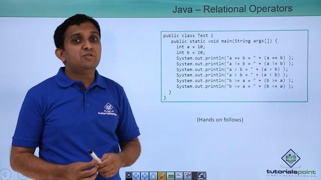 Java - Relational Operators смотреть онлайн
