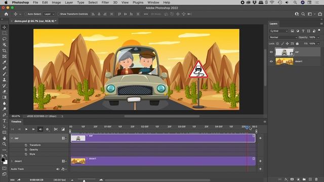 How to Animate Size in Photoshop смотреть онлайн