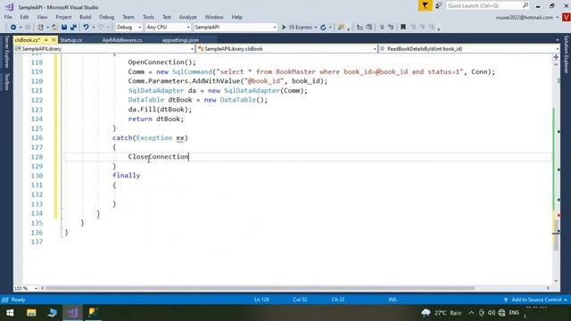 Create a REST API in ASP.NET Core C# | CRUD Operation in ASP .NET Core REST API смотреть онлайн