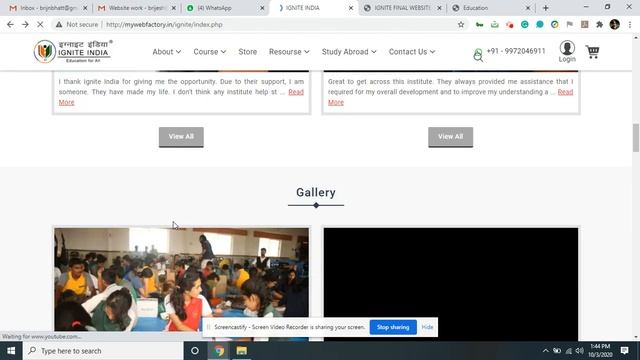 Ignite Home Page - Links 1 смотреть онлайн