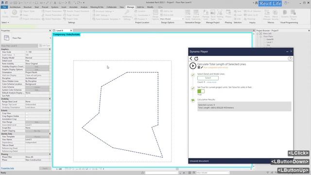 Detail lines total length - Revit tutorial смотреть онлайн
