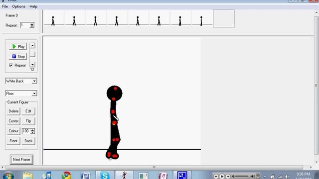 Walking Tutorial (Pivot Stickfigure Animator) смотреть онлайн