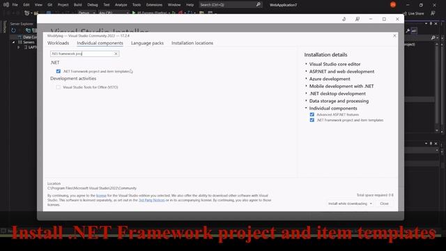 Visual Studio 2022  - Missing ADO NET Entity Data Model