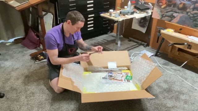 Christopher Remmers Unboxing His Panels