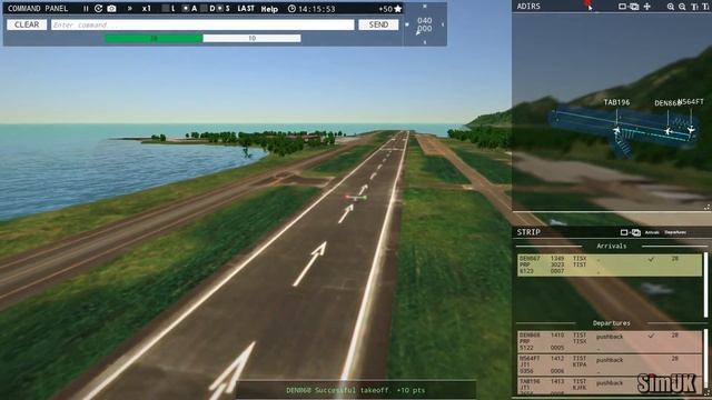 Updated Gameplay! Tower!3D Pro | Beginners Tutorial | St. Thomas Airport | with Double Go Around смотреть онлайн