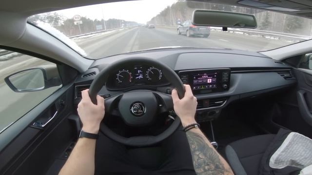 2021 Skoda Rapid 1.6 MPI AT - POV TEST DRIVE
