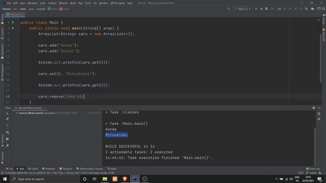 JAVA - ArrayList смотреть онлайн