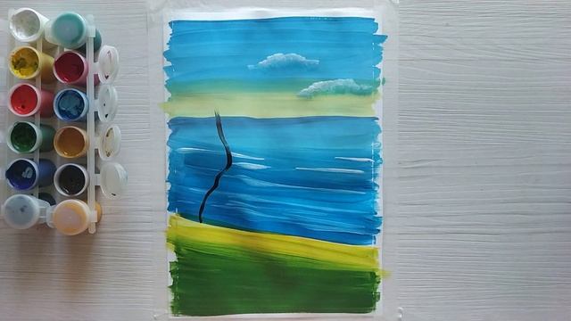 Урок рисования "МОРЕ" смотреть онлайн
