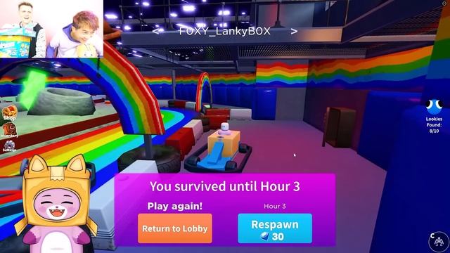 LANKYBOX *FOXY* Playing ROBLOX RAINBOW FRIENDS CHAPTER 2!? (SECRET ENDING UNLOCKED!) смотреть онлайн