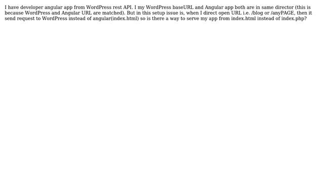 Wordpress: WordPress single page website redirect to index.html смотреть онлайн