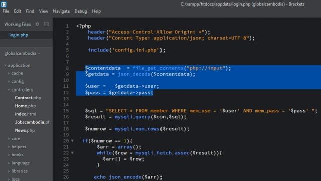 IONIC 3 #5 - HttpClientmodule Login PHP Service & MySQL database смотреть онлайн