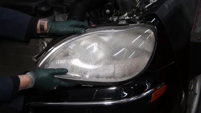 Mercedes W220 S500 S430 Headlight Removal And Replacement