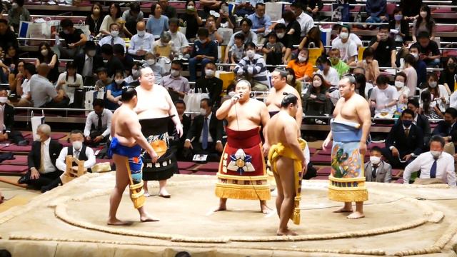 化粧まわしは全て琴奨菊の！相撲甚句(2022年10月1日(土)琴奨菊引退相撲)（Sumo jinku, KOTOSHOGIKU Retirement Ceremony Oct 1 2022） смотреть онлайн