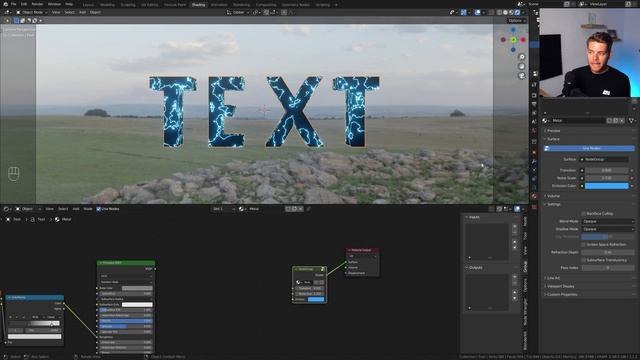 Easy Dissolve Effect in Blender смотреть онлайн