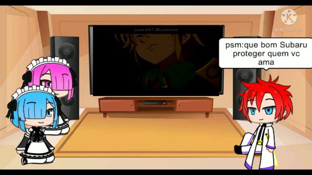 Re:zero Reagindo Ao Rap Do Meliodas |@7minutoz |(Subaru As Meliodas)