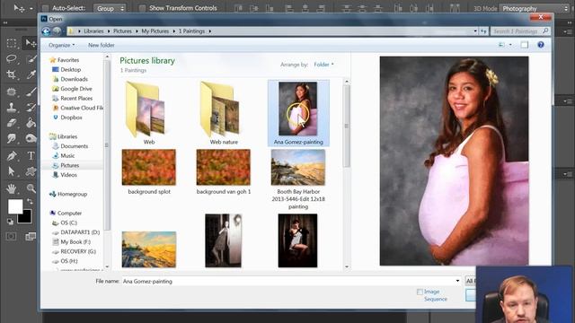 How to Open an Image in Photoshop CC 20015 смотреть онлайн