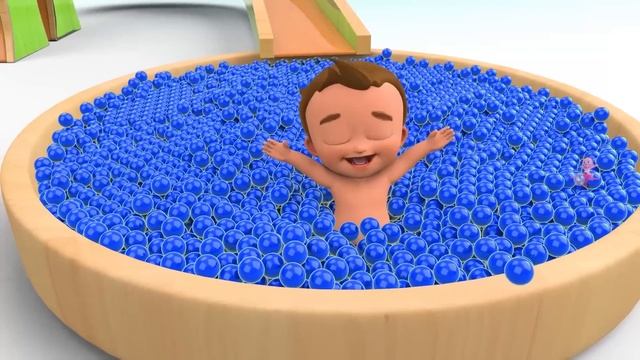 ColorBalls Wooden Seesaw Toy 3D | Little Baby Fun Play Learning Colors For Kids Learning Educationa