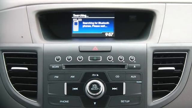 How to connect your phone to a Honda CRV - bluetooth pairing смотреть онлайн