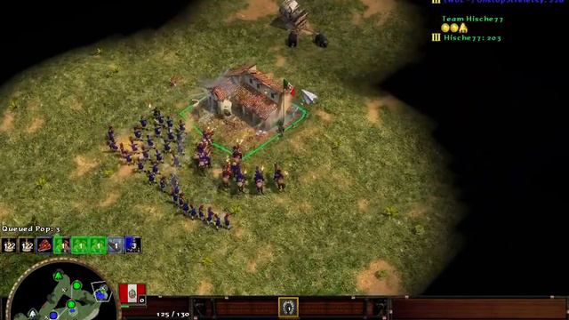 Peru Legion Peruana Jinete vs Italians / Age of Empires 3 Wars of Liberty Patch 1.0.15f смотреть онлайн