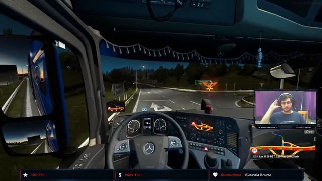 Euro Truck Simulator 2 - Live Stream смотреть онлайн