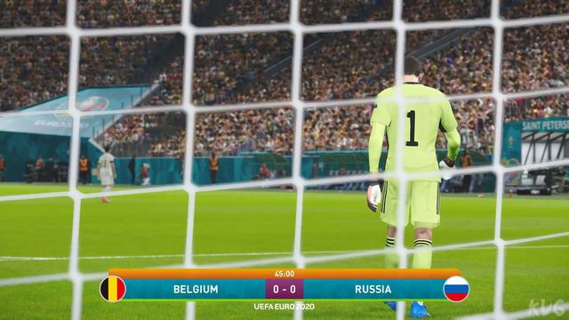 eFootball PES 2021 - Belgium vs Russia - UEFA EURO 2020 Gameplay (PS5 UHD) [4K60FPS] смотреть онлайн