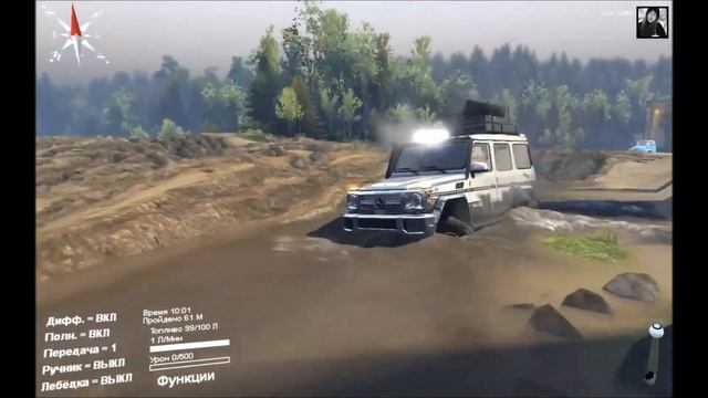 Mercedes Benz G65 (Spin Tires 2014) смотреть онлайн