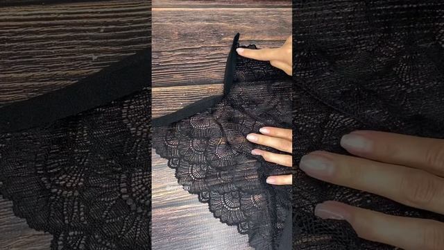 Сексуальный комплект сшитый  своими руками.