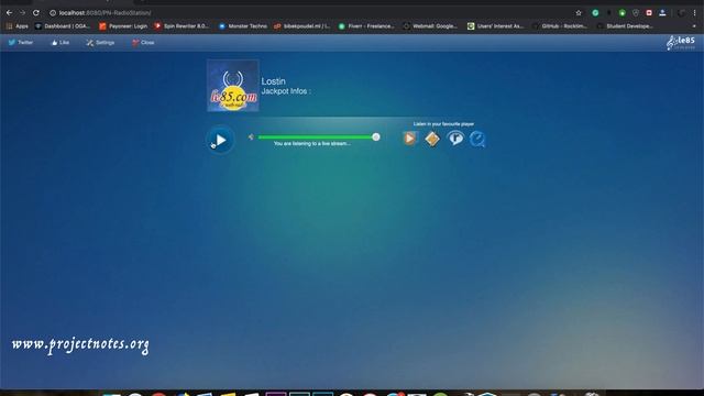 Radio Station Player In HTML 5 || ProjectNotes смотреть онлайн