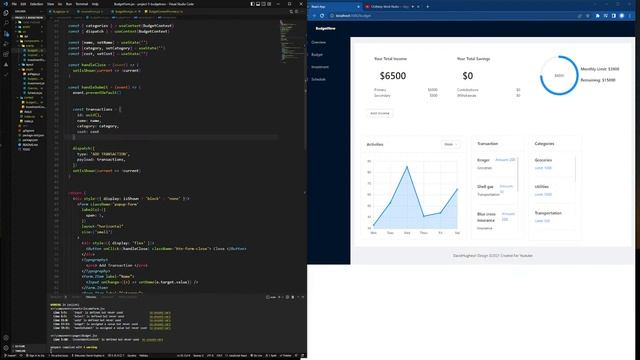 Live Coding A React JS Budget App | Using React Context, APIs, Ant Design & More! смотреть онлайн