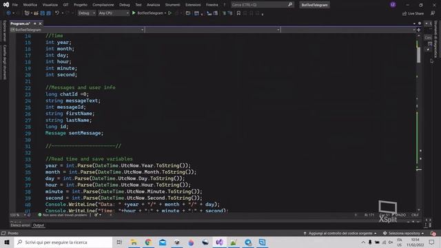 #Telegram.Bot , C# v17.0 (2022) - #2) Block vulgarity messages смотреть онлайн