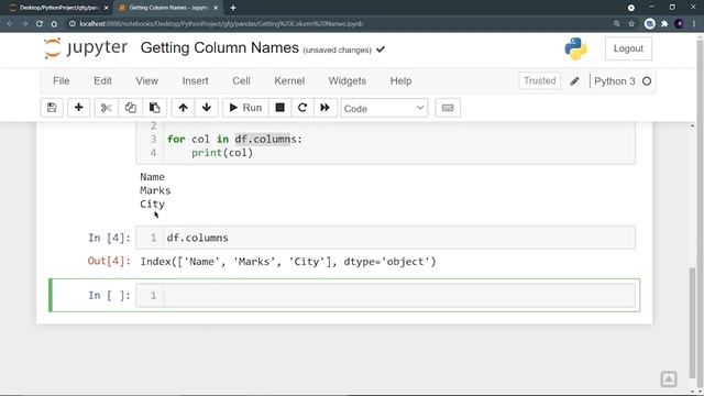 Different Ways to Get Python Pandas Column Names | GeeksforGeeks смотреть онлайн