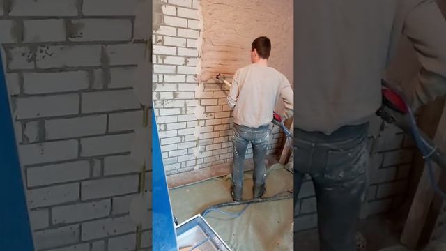 штукатурная станция купить 220 WolfMix наброс на объекте штукатурка стен смотреть онлайн