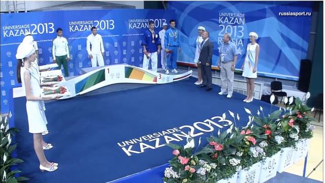 Серебряная медаль Гылыч Джумаев Борьба на поясах Универсиада 2013 Казань смотреть онлайн