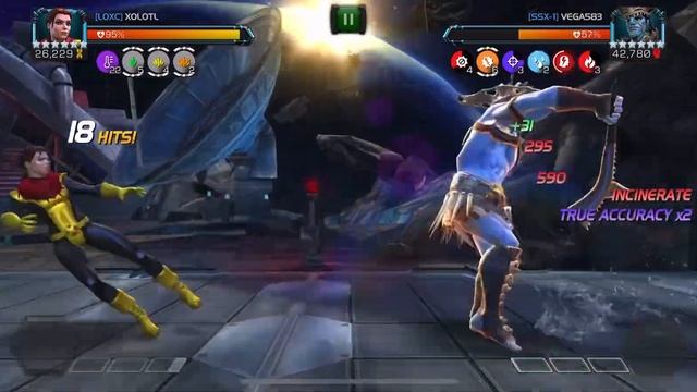 Kitty vs Attuma (Vega) Node 20/ AW Tier1 MCOC смотреть онлайн