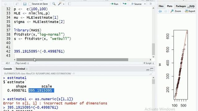 MAXIMUM LIKELIHOOD ESTIMATION AND GOODNESS OF FIT IN R смотреть онлайн