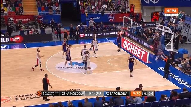CSKA  - Barcelona  Euroleague 2018-2019  1st Round