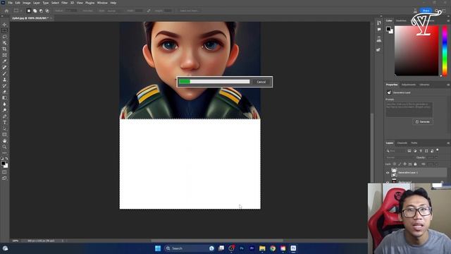 Cara Menggunakan Photoshop AI Generative Fill | Bisa Buat Ultra Realistic Animasi & Desain Interior смотреть онлайн