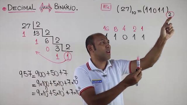 COMO TRANSFORMAR UM NÚMERO DECIMAL PARA BINÁRIO | EP 1 смотреть онлайн