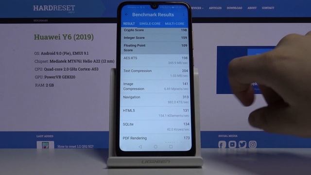 Huawei Y6 2019 Geekbench V5 смотреть онлайн