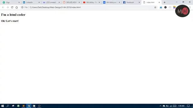 Html Class and Id declare | Web Design part-2 | Mh Ashiq смотреть онлайн
