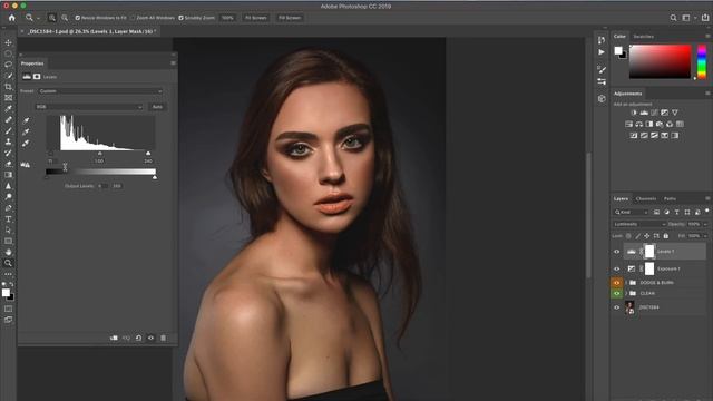 Photoshop: Film Portrait Effect смотреть онлайн