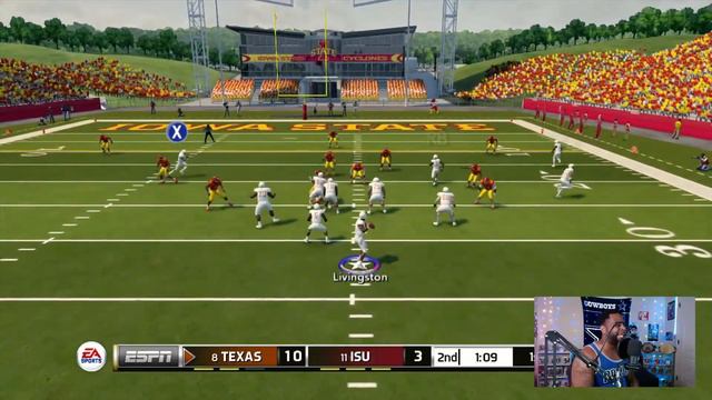 BIG ROAD TEST VS ISU | ROAD 2 MADDEN 23 | RTG QB1 смотреть онлайн