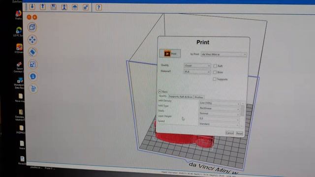 3D Printanje Z XYZ Printing Da Vinci Mini W Serija