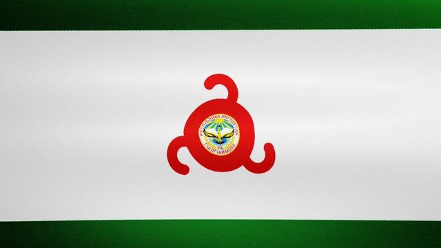 Флаг + герб Ингушетии смотреть онлайн