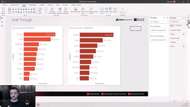 Drill Through Power BI (junho/23): Aprenda o que é e como fazer | Tutorial Completo смотреть онлайн