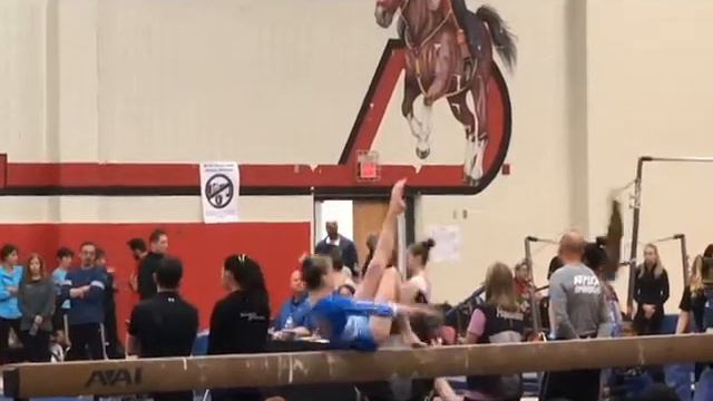 Level 10 TX State Meet 2018, Beam Champion, Madison Raesly-Patton, Texas Dreams смотреть онлайн